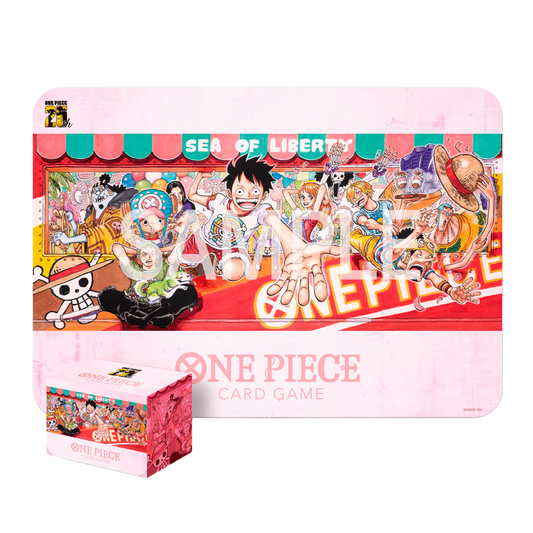 One Piece Card Game - Playmat and Card Case Set - 25th Edition - Englisch