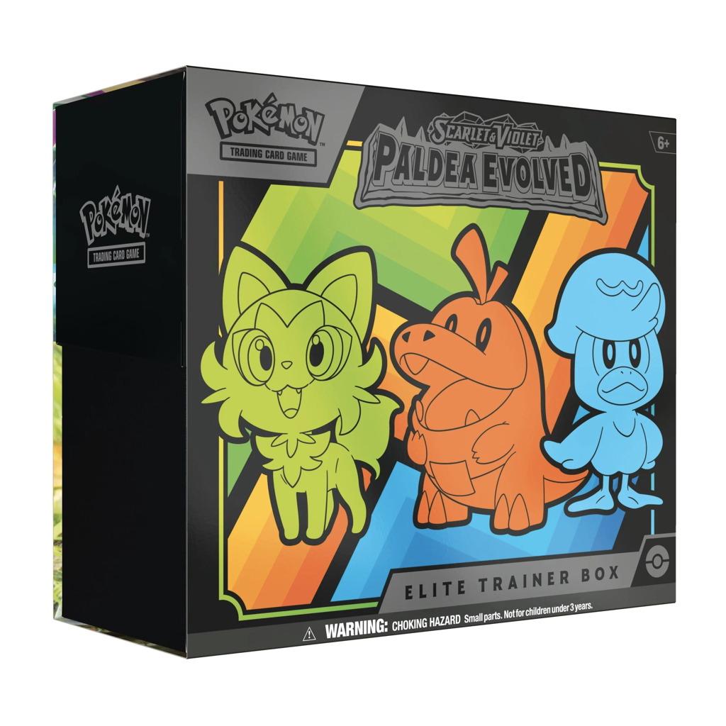 Pokemon Scarlet & Violet - Paldea Evolved Elite Trainer Box Englisch