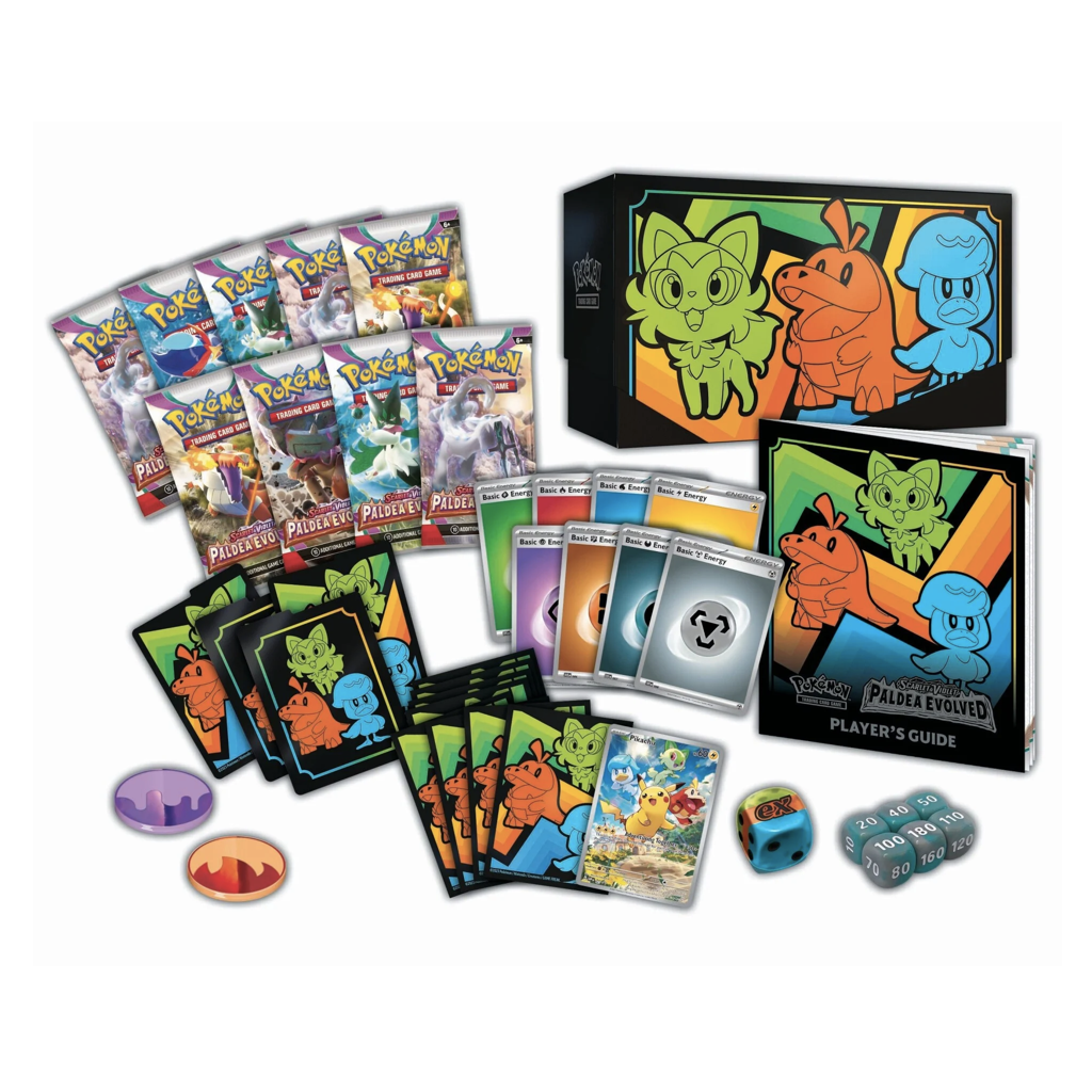 Pokemon Scarlet & Violet - Paldea Evolved Elite Trainer Box Englisch