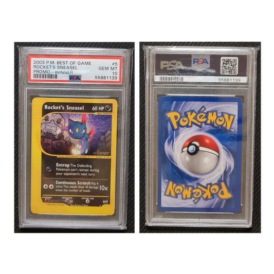 Pokemon Rocket's Sneasel - Best Winner - PSA 10 GEM Mint