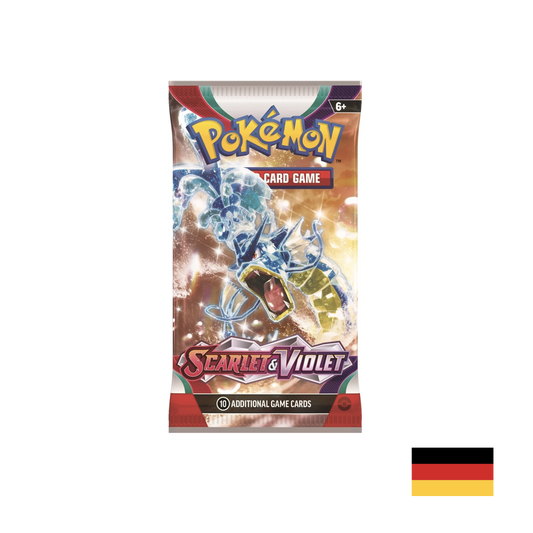 Pokemon Karmesin & Purpur Booster Deutsch BB / Live Opening