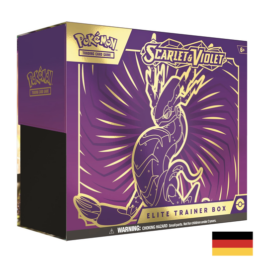 Pokemon Karmesin & Purpur Top Trainer Box / 2 Varianten Deutsch