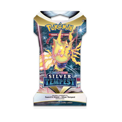 Silver Tempest Sleeved Booster Englisch