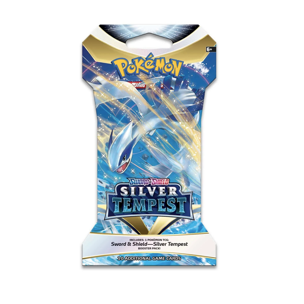 Silver Tempest Sleeved Booster Englisch
