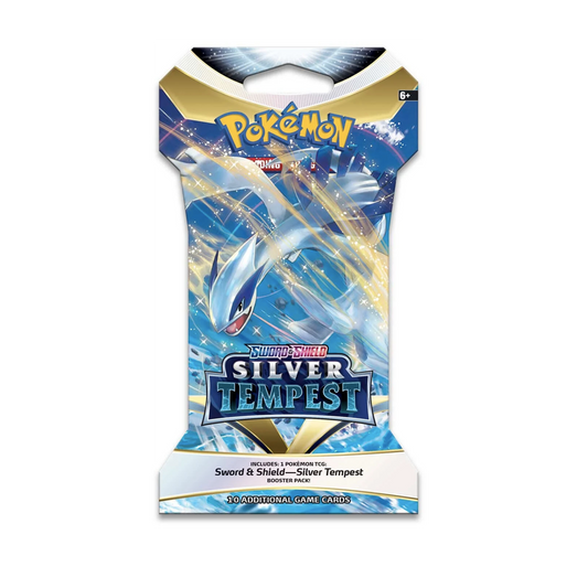 Silver Tempest Sleeved Booster Englisch