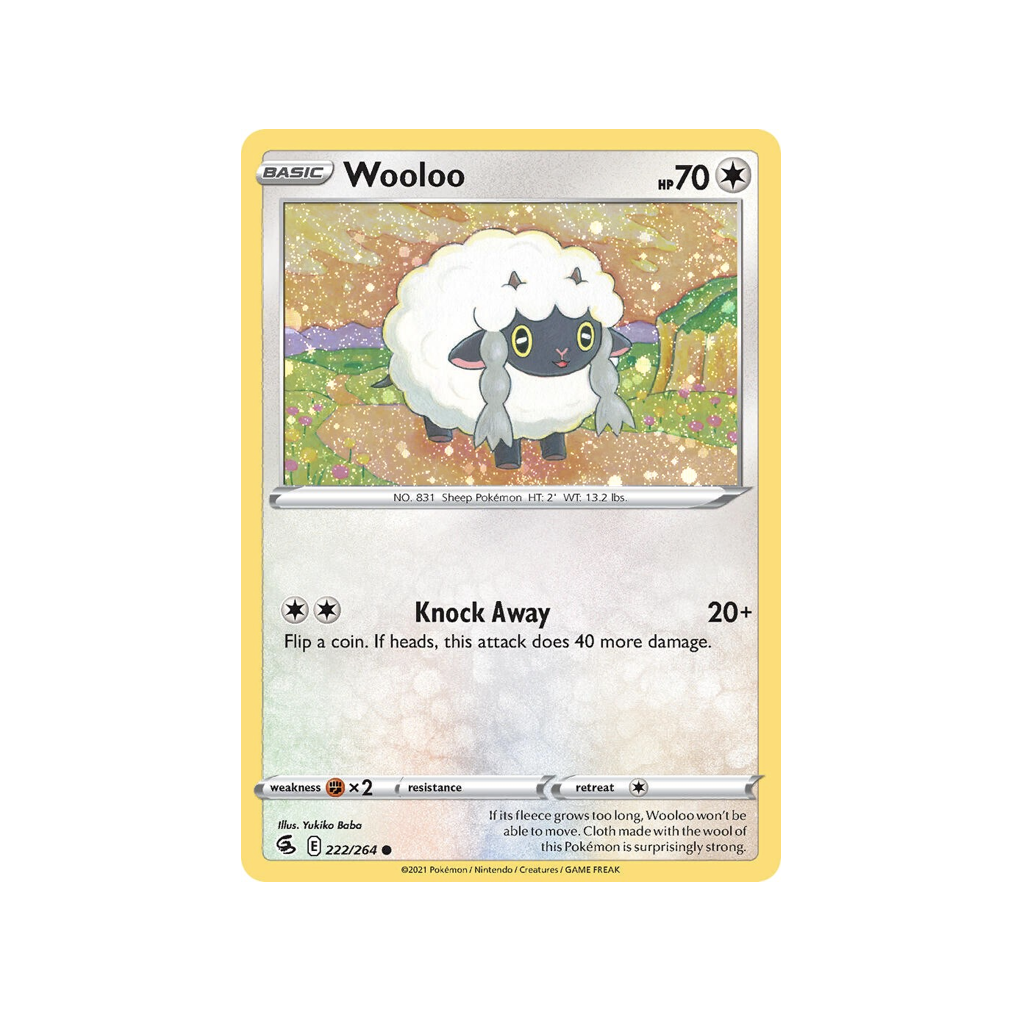 Wooloo Holo 222/264 Englisch